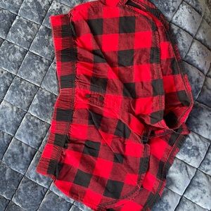 buffalo plaid shorts